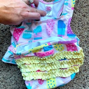 Ruffle butts two-piece swim!